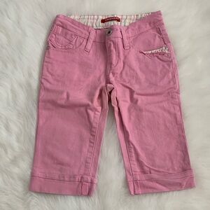 UNIONBAY Kids Light Pink Bermuda Shorts Cottonblend Stretch